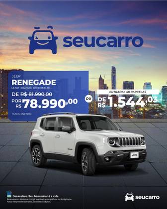 JEEP RENEGADE 1.8 16V FLEX 4P AUTOMÁTICO